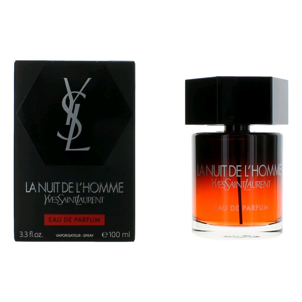 La Nuit De L'Homme by Yves Saint Laurent, 3.4Spray for oz EDP Men