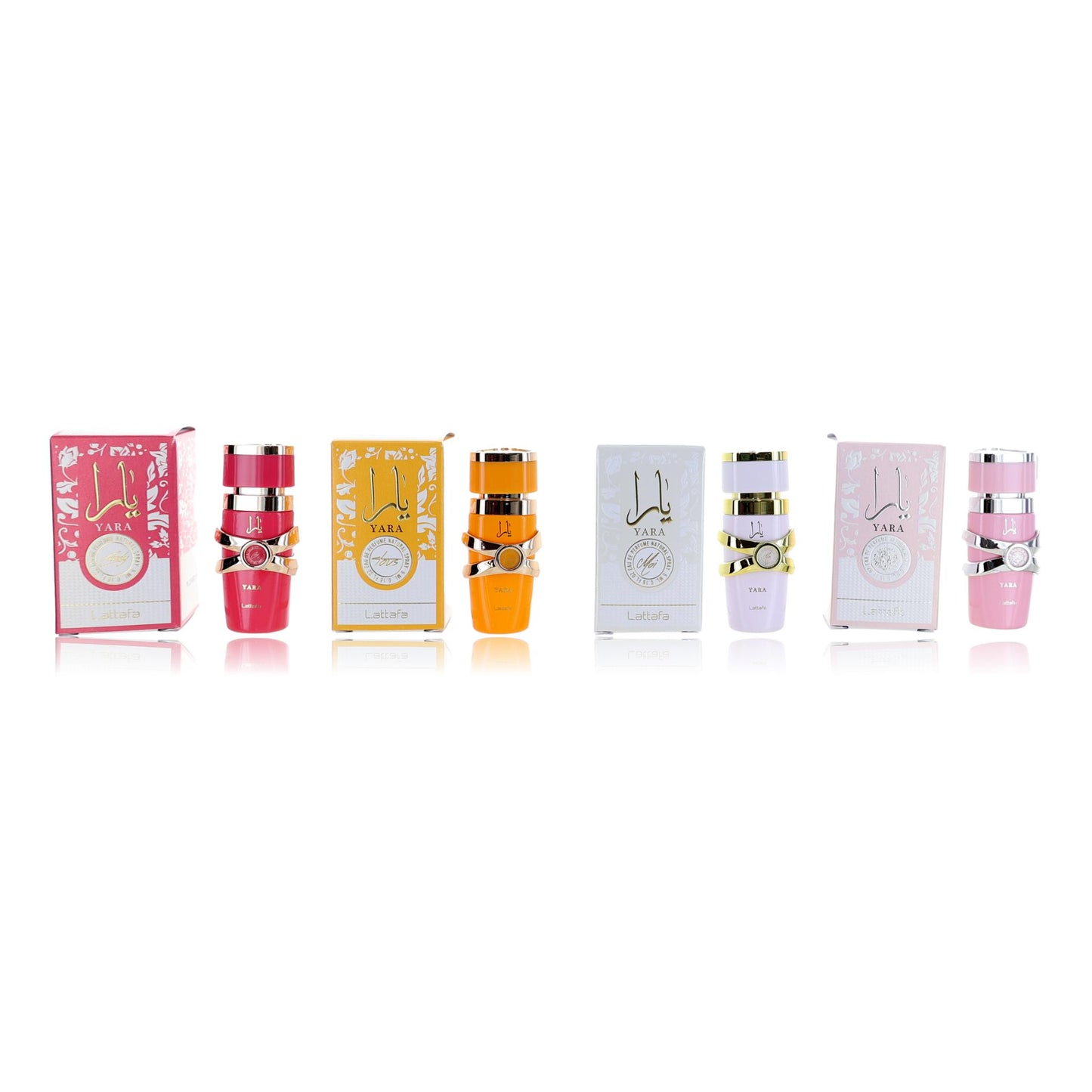 Yara Collection by Lattafa, 4 Piece Gift Set for Women