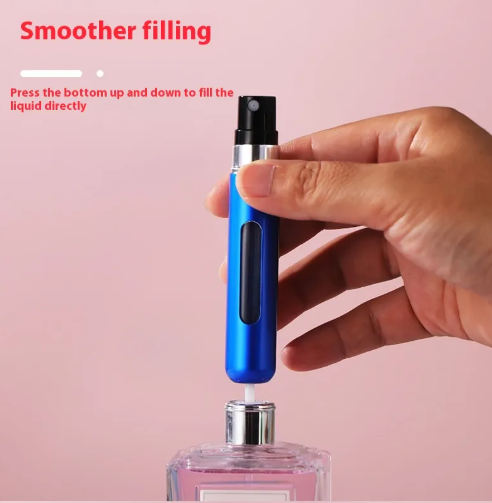 Aluminum Travel Perfume Spray Bottle