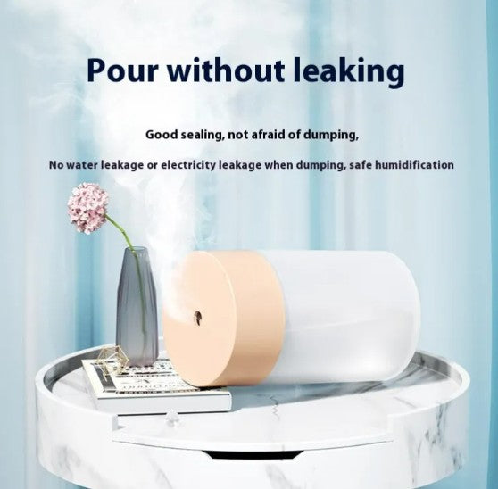 Ultrasonic Air Humidifier & Mini Aromatherapy Diffuser