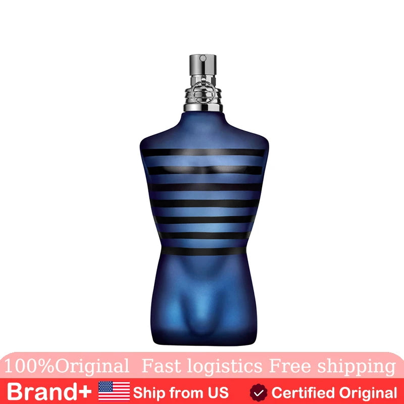 Ultra Male By Jean Paul Gaultier Men Eau De Toilette Intense Spray Long Lasting Fragrance Cologne Natural French Perfume 125ML