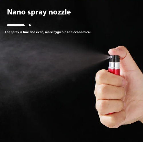Aluminum Travel Perfume Spray Bottle