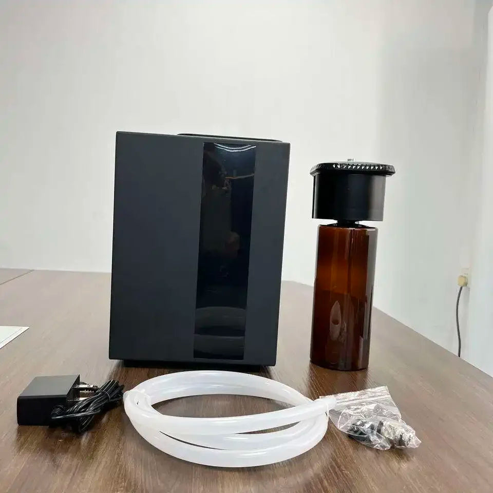 Popular Hotel 800ml Air System HVAC Aluminum Wall Mounted Scent Diffuser Machine Commercial Wifi Fragrance Oil Aroma Diffuser