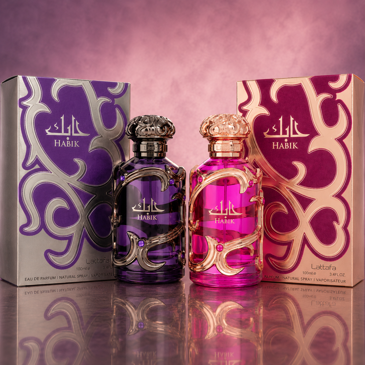 Habik by Lattafa (His and Hers Bundle)