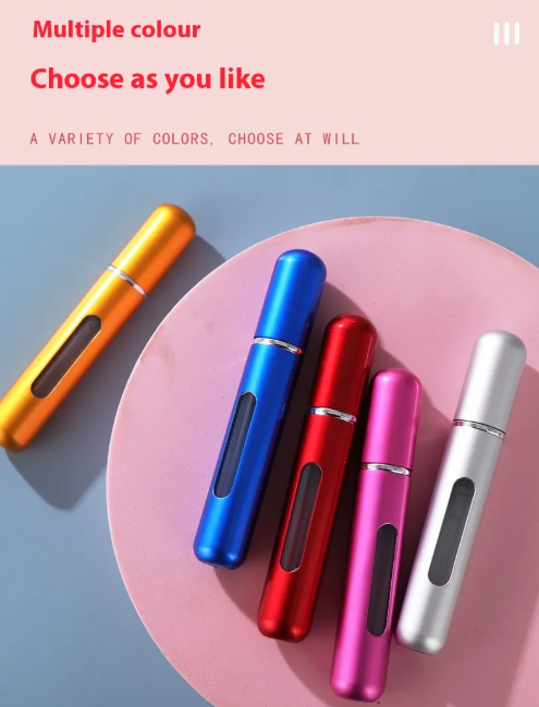 Aluminum Travel Perfume Spray Bottle