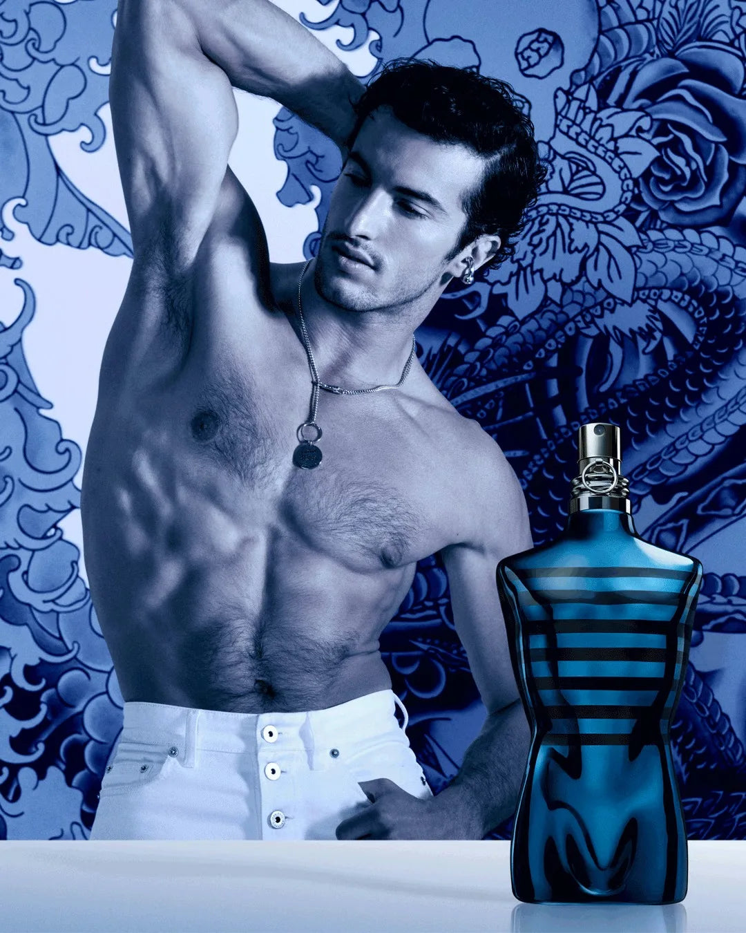 Ultra Male By Jean Paul Gaultier Men Eau De Toilette Intense Spray Long Lasting Fragrance Cologne Natural French Perfume 125ML