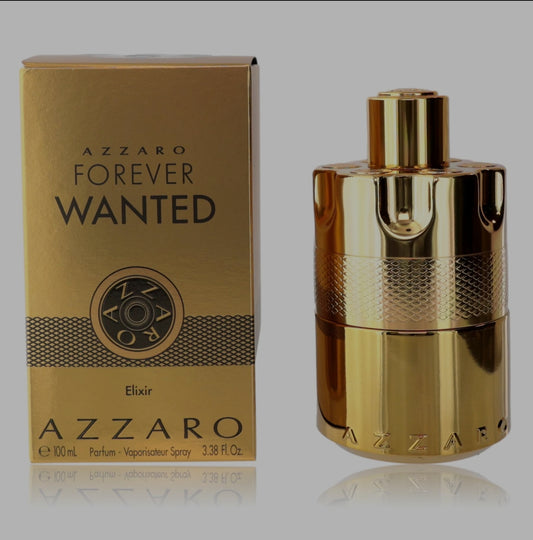 Azzaro Forever Wanted Elixir by Azzaro, 3.3 oz Parfum spray for Men